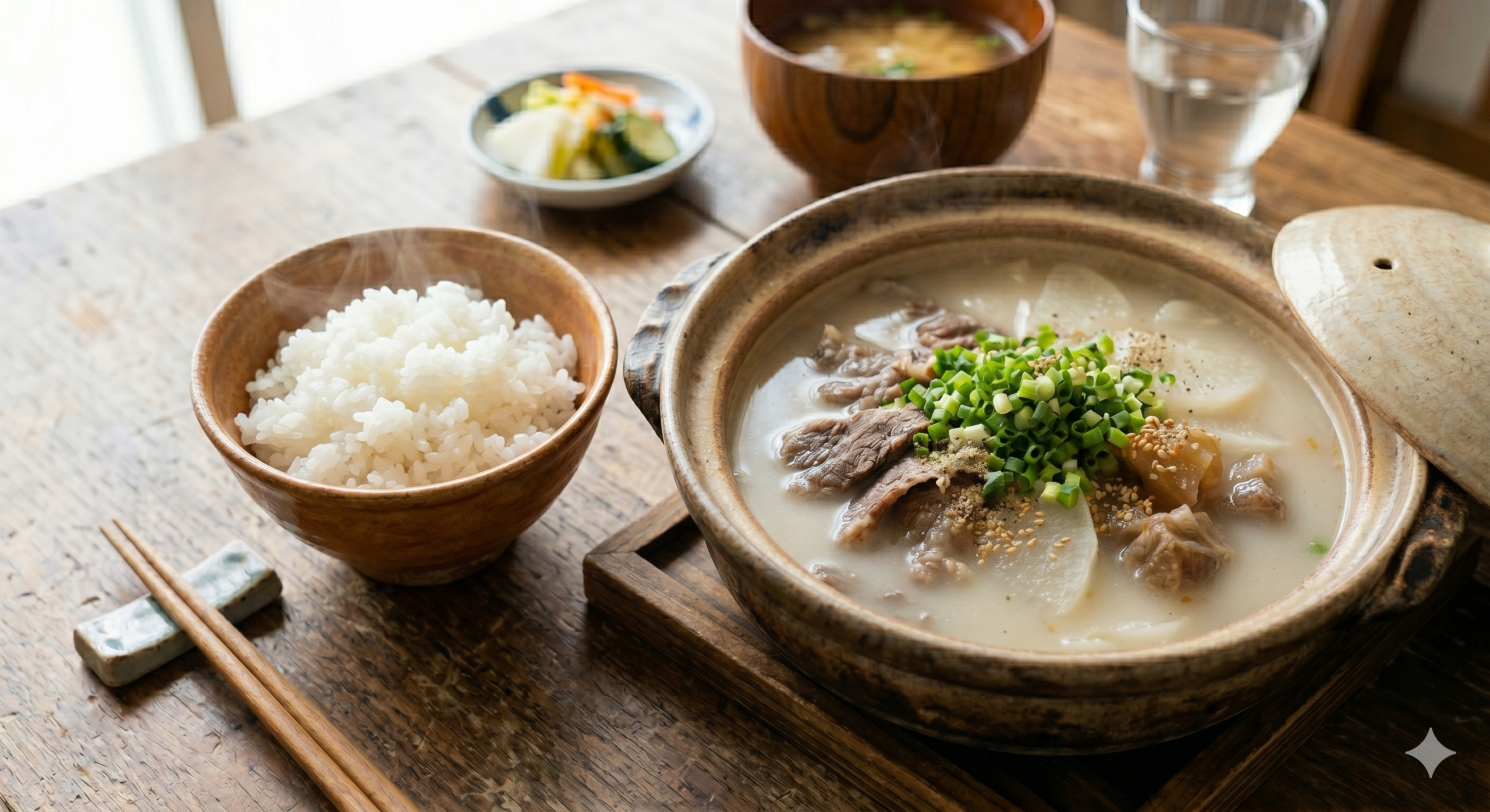 コムタン風スープのレシピ｜自宅で作るやさしい韓国風白湯スープ