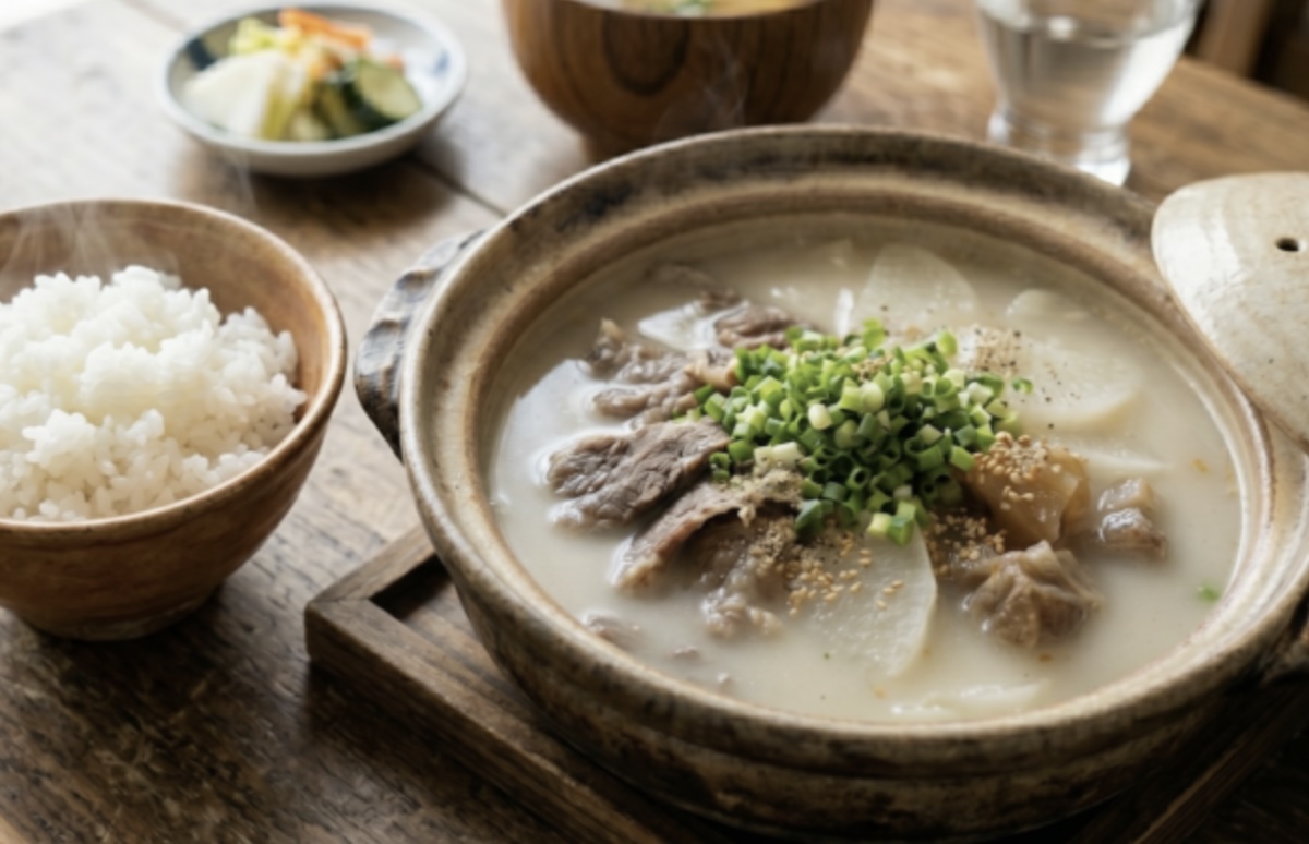 コムタン風スープ