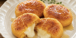 チーズ入りかぼちゃ団子