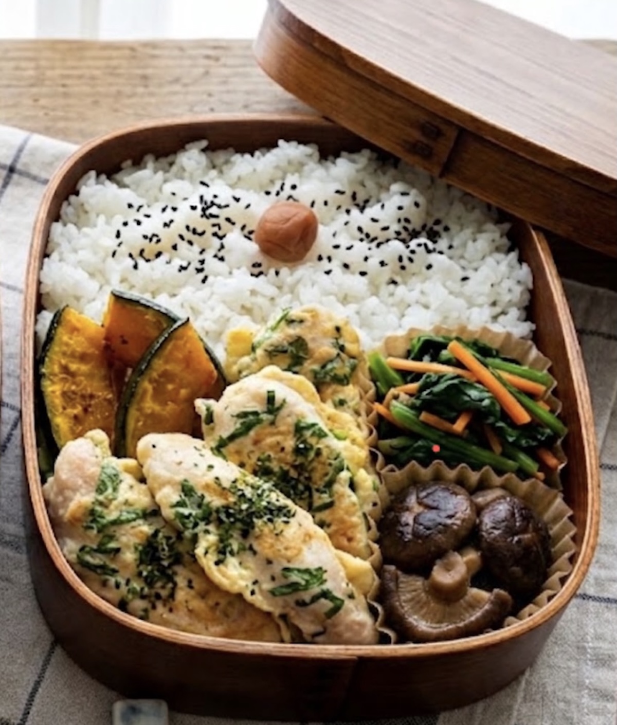 ささみのピカタ和風弁当