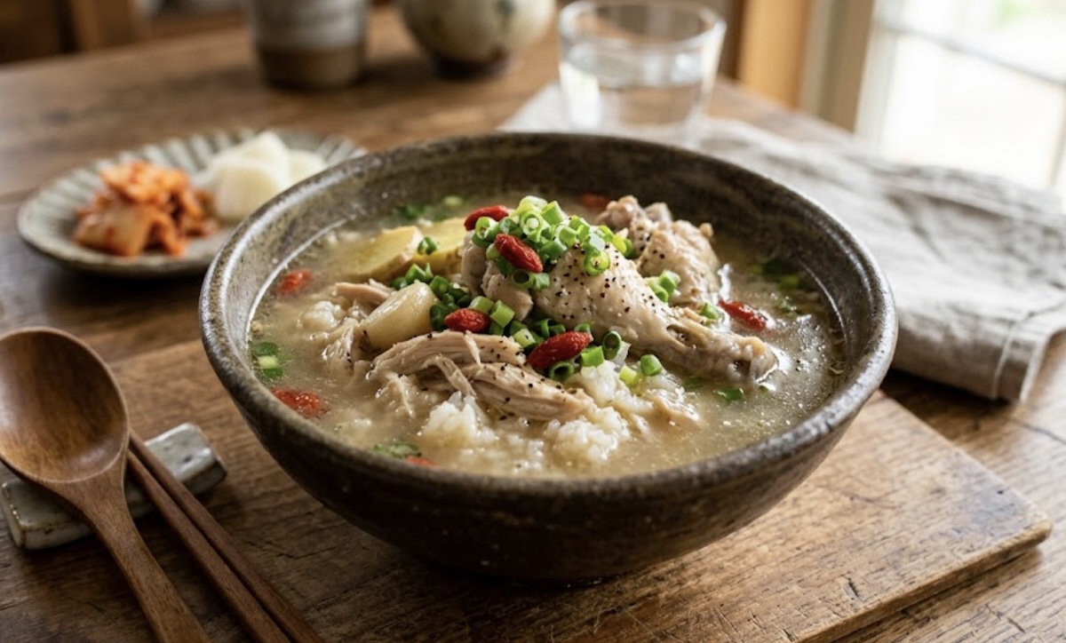 簡単参鶏湯